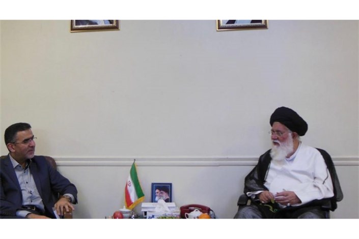 دیدار دبیرکل کمیسیون ملی یونسکو-ایران با آیت الله علم الهدی 