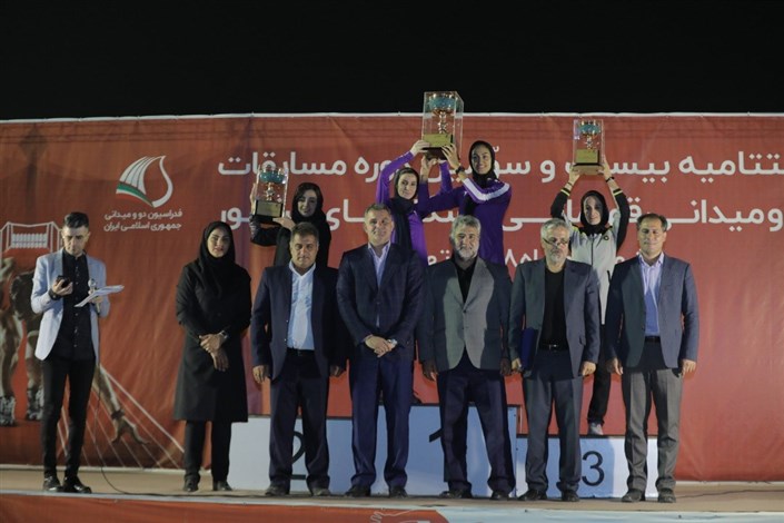 بانوان دانشگاه آزاد اسلامی قهرمان لیگ برتر دوومیدانی باشگاه‌های کشور شدند