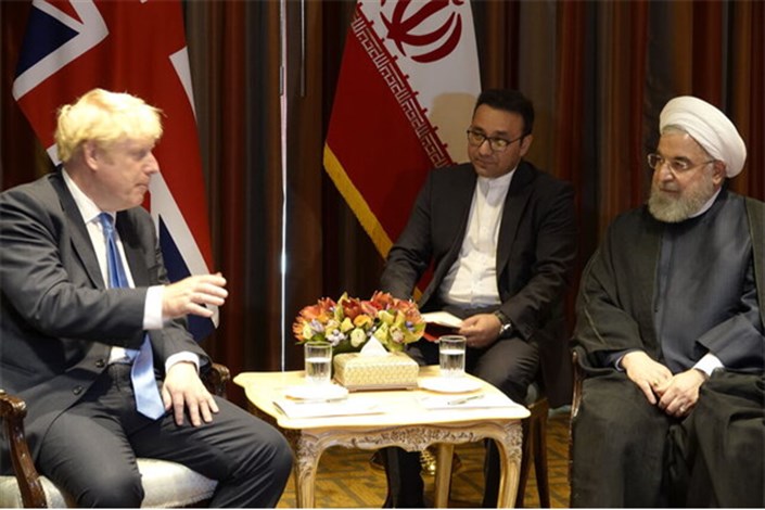 انتقاد شدید روحانی در دیدار نخست وزیر انگلیس