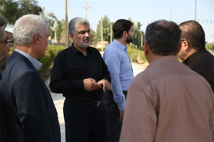 رئیس ستاد اربعین دانشگاه آزاد اسلامی  از مرز خسروی بازدید کرد