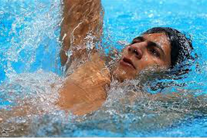  نشان برنز مسابقات شنا قهرمانی آسیا در ماده 50 متر پروانه به دانشجوی واحد میانه رسید