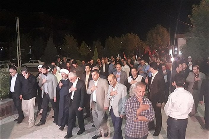 حضور نخستین گروه زائران اربعین در موکب دانشگاه آزاد اسلامی استان کرمانشاه