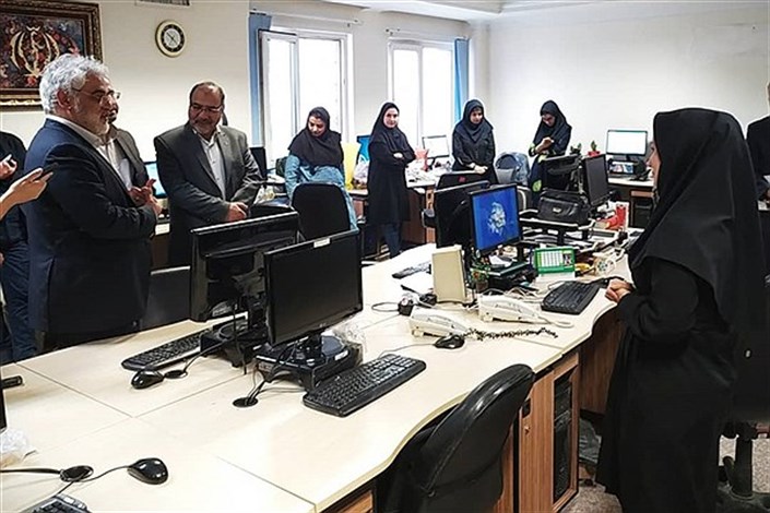 رئیس دانشگاه آزاد اسلامی از خبرگزاری دانشجویان ایران(ایسنا) بازدید کرد