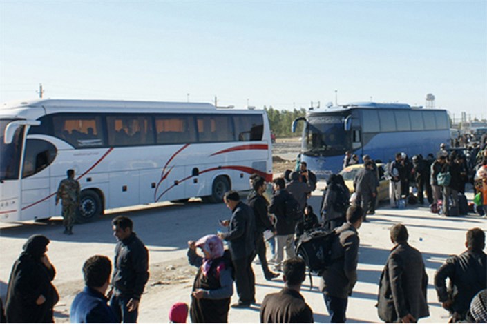بازگشت ۲۷۴ هزار زائر در ۲۴ ساعت گذشته/ استقرار اتوبوس‌های ایرانی در شهرهای زیارتی عراق