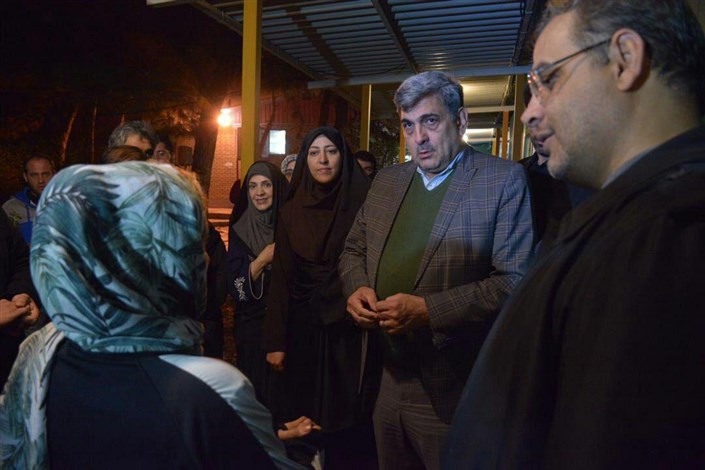 حناچی از گرمخانه‌های تهران بازدید کرد