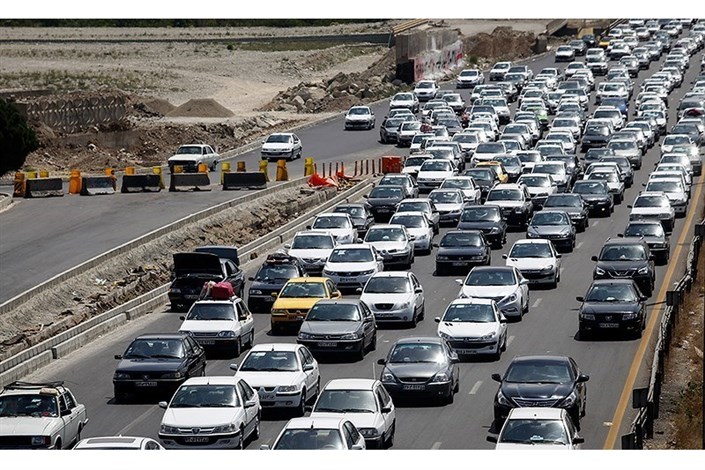 ترافیک پرحجم در مسیرهای منتهی به مشهد