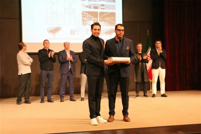 تقدیر ویژه هیئت داوران مسابقه طراحی داخلی ایران از یک باشگاه ورزشی
