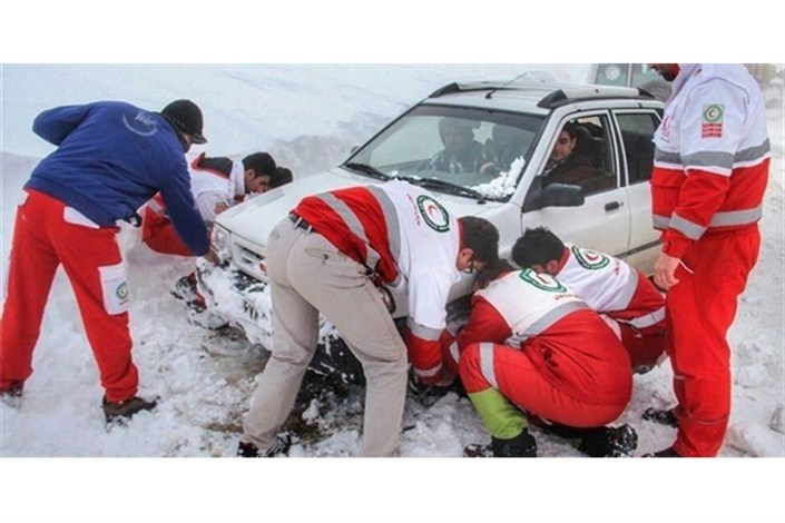  اعلام وضعیت «زرد» در هلال احمر استان تهران در پی بارش برف