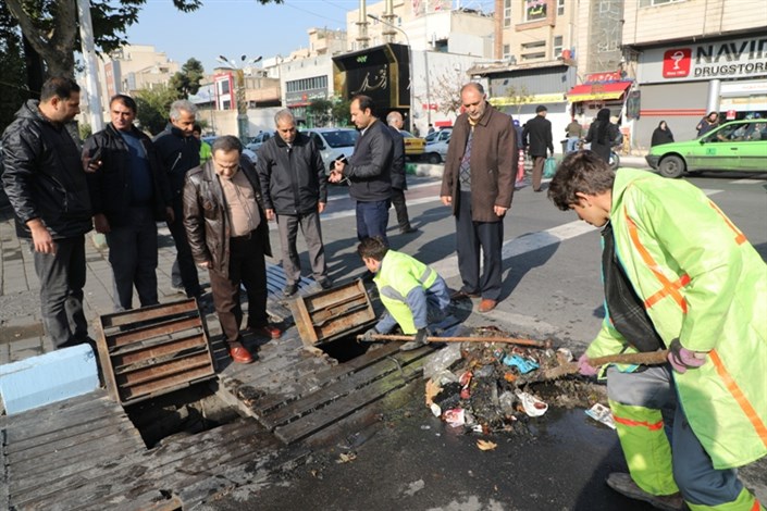   اجرای طرح فوریتی نگهداشت شهر در خیابان پیروزی