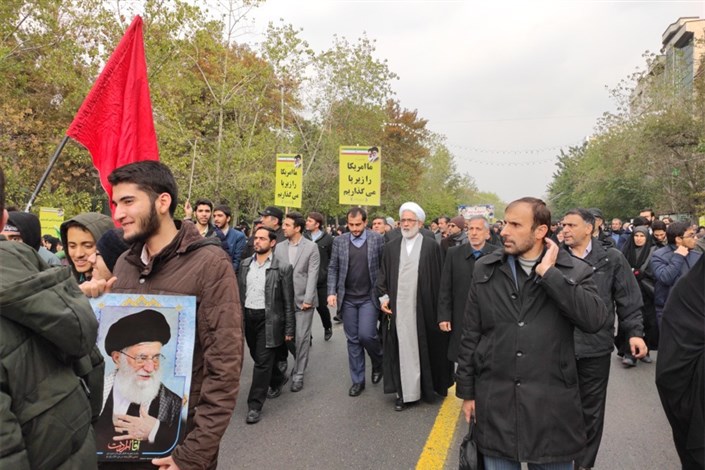 حضور دادستان کل کشور در اجتماع بزرگ مردم تهران در محکومیت اغتشاشات اخیر