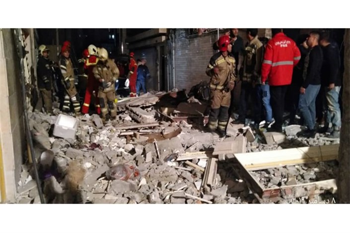 انفجار کپسول گاز 2 واحد مسکونی را تخریب کرد+عکس