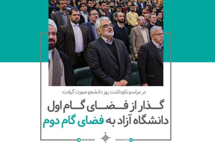  گذار دانشگاه آزاد اسلامی به فضای گام دوم انقلاب