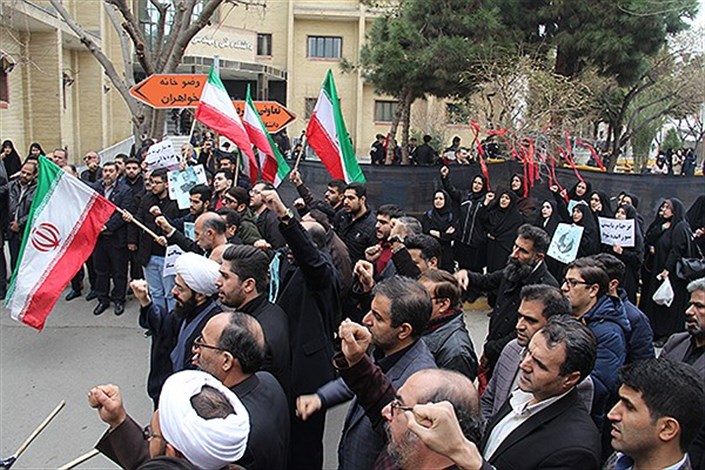 مراسم میثاق با «سپهبد سلیمانی» در واحدهای دانشگاه آزاد اسلامی برگزار شد