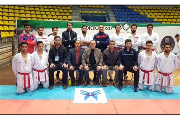 پیروزی قاطع  تیم کاراته دانشگاه آزاد در مسابقات لیگ برتر