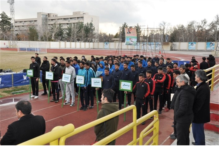 مسابقات فوتبال دانشجویان دانشگاه آزاد خراسان رضوی آغاز شد