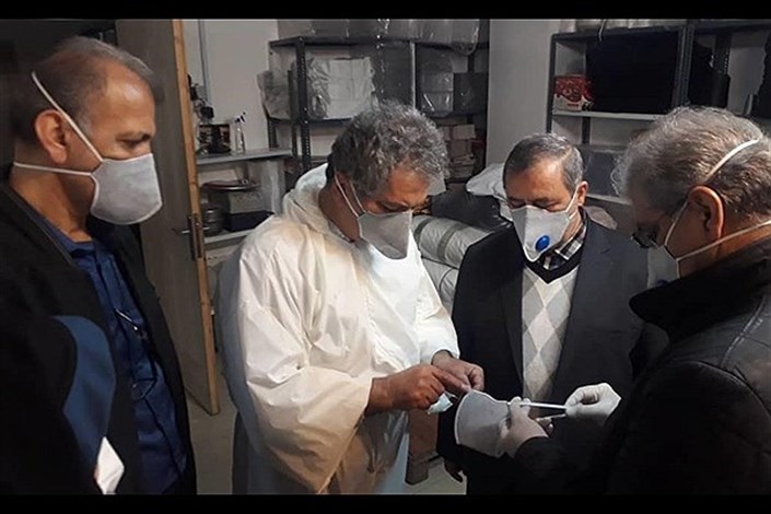 راه‌اندازی شرکت دانش بنیان تولیدی ماسک در دانشگاه آزاد اسلامی واحد تبریز