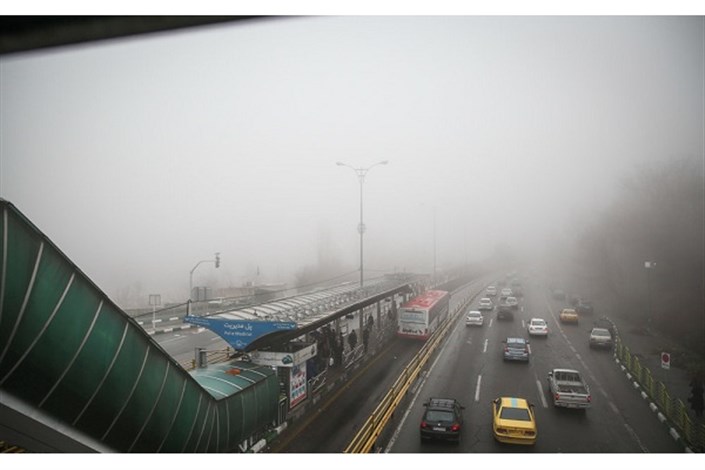  هشدار اورژانس درباره مه گرفتگی تهران