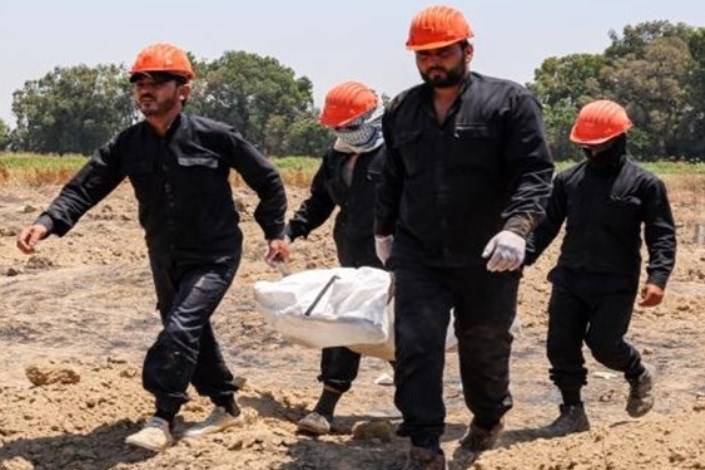 کشف گور دسته‌جمعی با ۲۰۰ جسد در یک زمین کشاورزی در سوریه