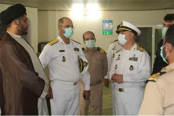  دریادار خانزادی از منطقه سوم نیروی دریایی ارتش بازدید کرد