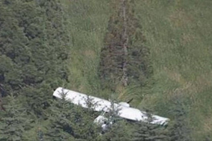 سقوط هواپیمای آموزشی ناجا در اطراف جنگل متل قو