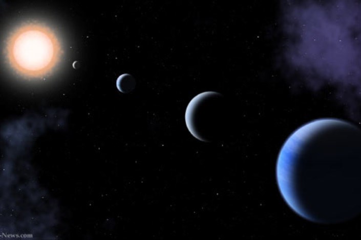 کشف سیستم خورشیدی با 4 سیاره