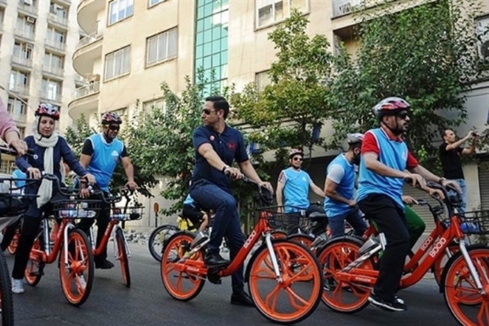کرونا دوچرخه‌سواران تهرانی را افزایش داد