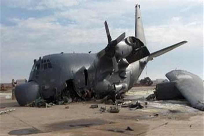 فرود ناقص هواپیمای نظامی آمریکا در «التاجی» عراق