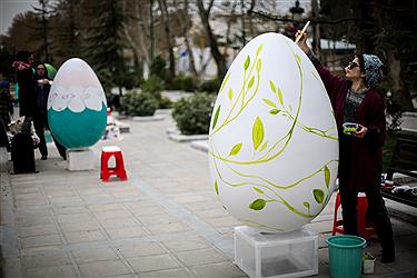 جشنواره تخم مرغ های رنگی