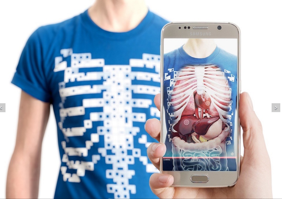 با این تی‌شرت هوشمند می‌توانید داخل شکمتان را ببینید / آینده علم پزشکی متحول می شود
